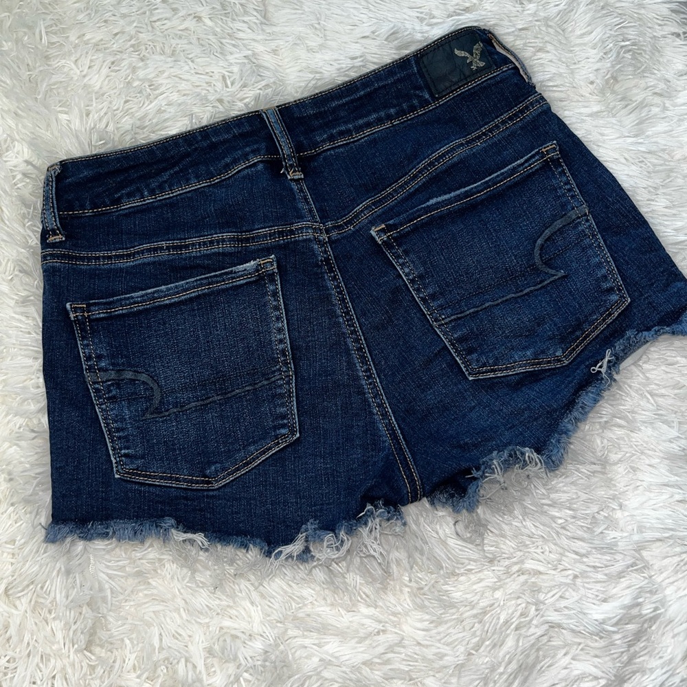 American Eagle High Rise Shortie Shorts